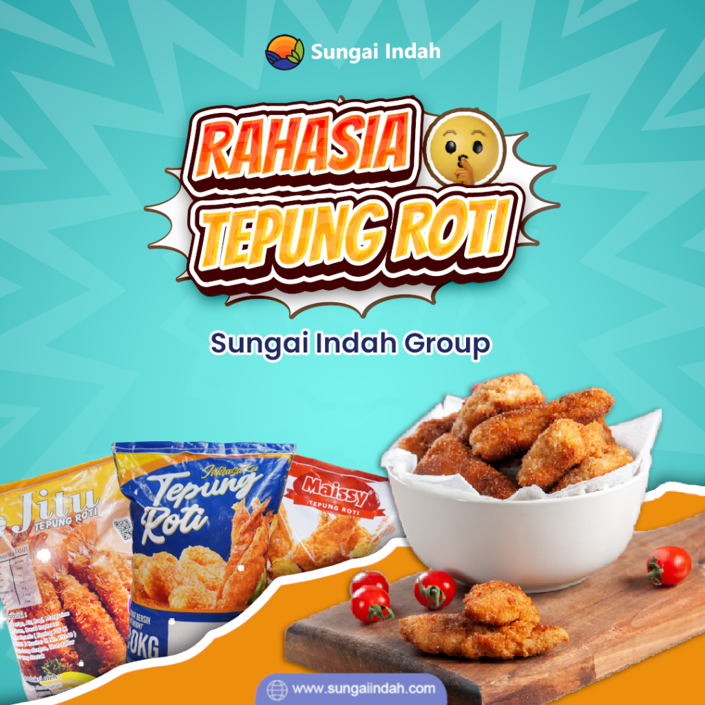 Rahasia tepun roti crunchy dan matang merata